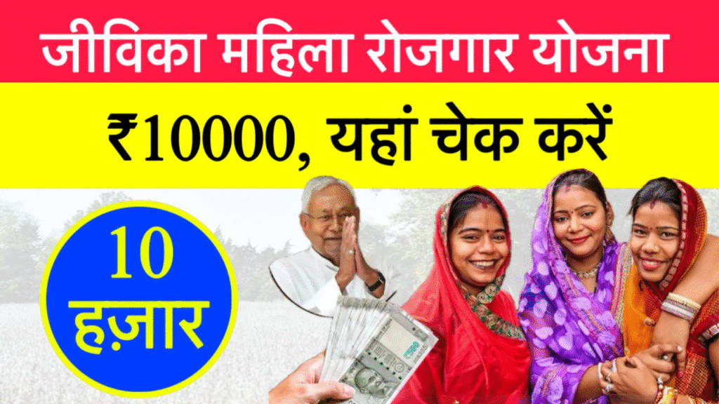 Bihar Jeevika Mahila Rojgar Yojana 2025